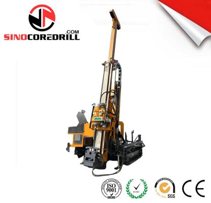 A esteira rolante de superfície da máquina de perfuração do núcleo da perfuração da mineração da exploração montou o motor diesel - conduzido