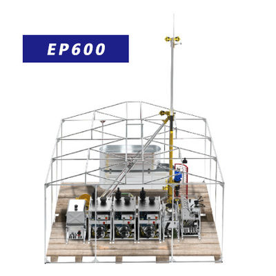 500-600m máquinas de perfuração modulares Leve Portable Core Perfuração com acionamento hidráulico
