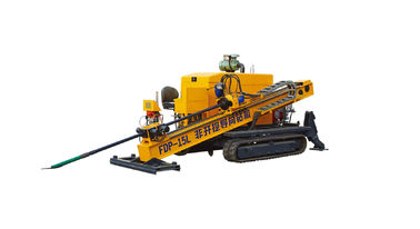Equipamentos de perfuração direcional horizontais da eficiência elevada, equipamento de broca FDP-15L da esteira rolante