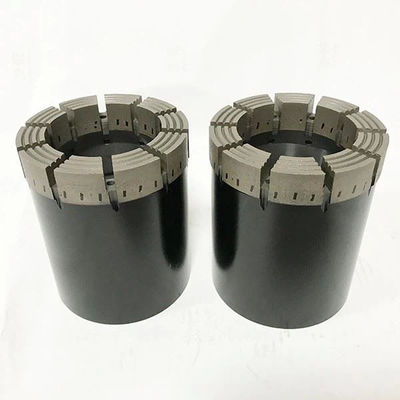 Tubo triplicar-se de Diamond Core Bit For Drilling PQ3 da perfuração de núcleo do cabo