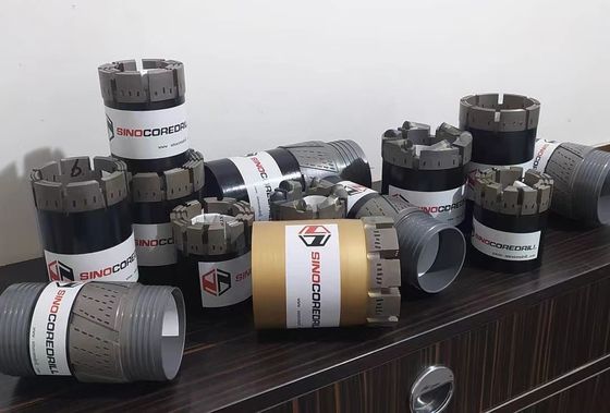 Tipo impregnado exploração Geological e mineral de Diamond Core Drill Bits For