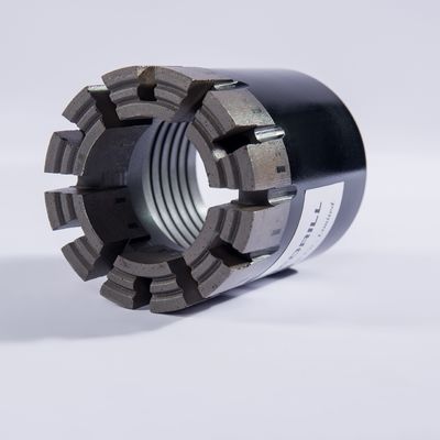 Turbo tipo BQ NQ HQ PQ Bits de perfuração de núcleo de diamante impregnados para mineração de rocha dura
