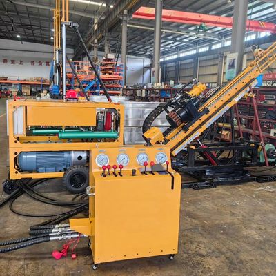 Nq 600m Full Hydraulic Geological Underground Drilling Rig com velocidade de perfuração mais rápida
