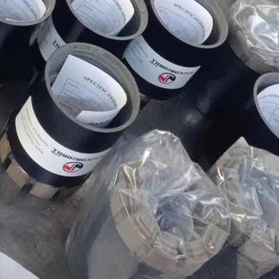 DCDMA Thread Impregnated Diamond Core Bit com longa vida útil para perfuração duradoura
