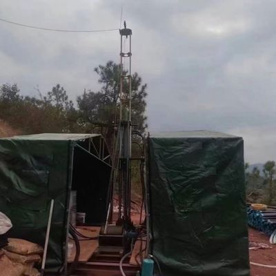 XZHP-600B BQ 600m Rigs de perfuração portáteis hidráulicas fáceis de montar para exploração de minas