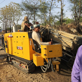 equipamento de perfuração horizontal da perfuração 18tons equipado com a cabeça de duas velocidades do poder