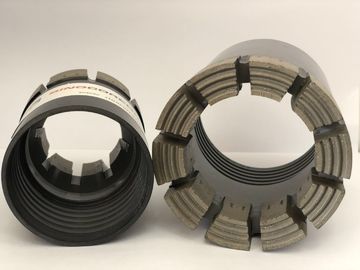Bocados de broca impregnados do núcleo do diamante 6mm 8mm 10mm 12mm para o estudo geológico