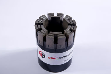 Longa vida do turbocompressor da perfuração do bocado de núcleo do diamante de B N H.P. Cabo Impregnated