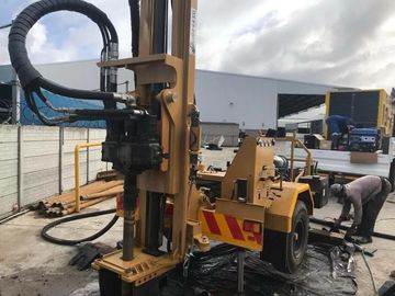 Equipamento de perfuração portátil do poço de água da profundidade 200M da perfuração com certificação do ISO do CE