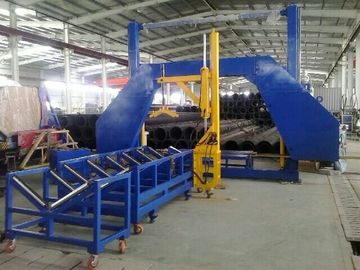 Tubulação do cortador do tubo do CNC grande que corta a tubulação plástica do HDPE do PVC PP do PE da máquina de soldadura da tubulação de 1600mm