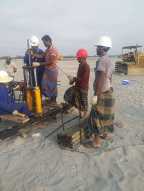 Diâmetro raso 300 - 400mm da âncora das estradas dos furos do instrumento portátil do teste de penetração do cone