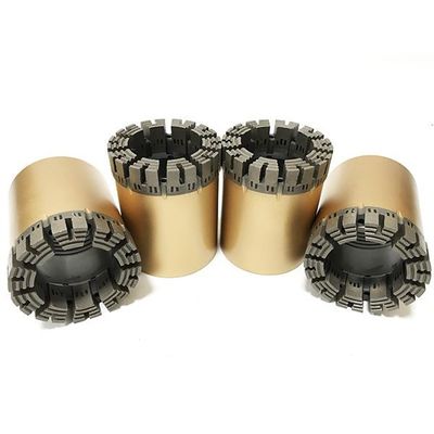Bocado de broca impregnado Diamond Core Bit Coal Drilling Geological da perfuração da velocidade rápida