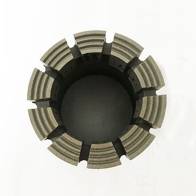 Bocado de broca impregnado Diamond Core Bit Coal Drilling Geological da perfuração da velocidade rápida