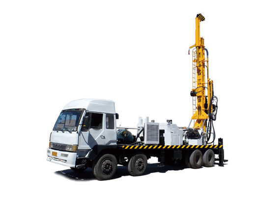 multi profundo montado caminhão de Rig Yuchai Borehole Drilling Rig TSJ-600X70 da perfuração do poço de água de 600m 650mm - função