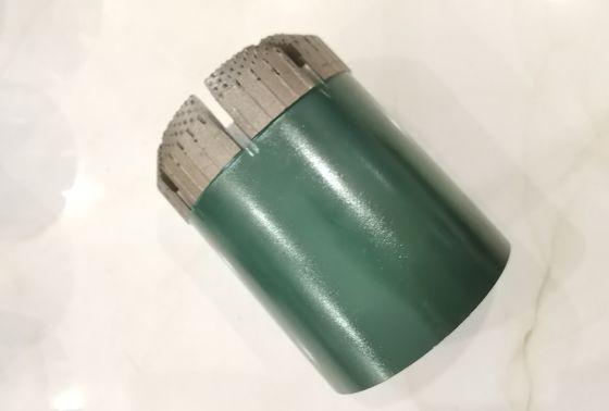 Diamante natural do QG Diamond Core Bit High Grade etapa de superfície do grupo da multi