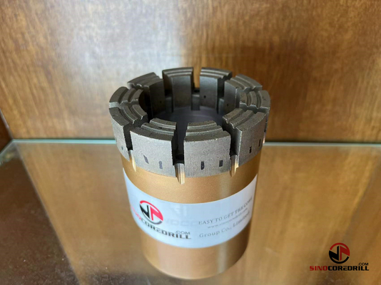 O HWL da mineração 12mm Diamond Core Bit do hard rock impregnou