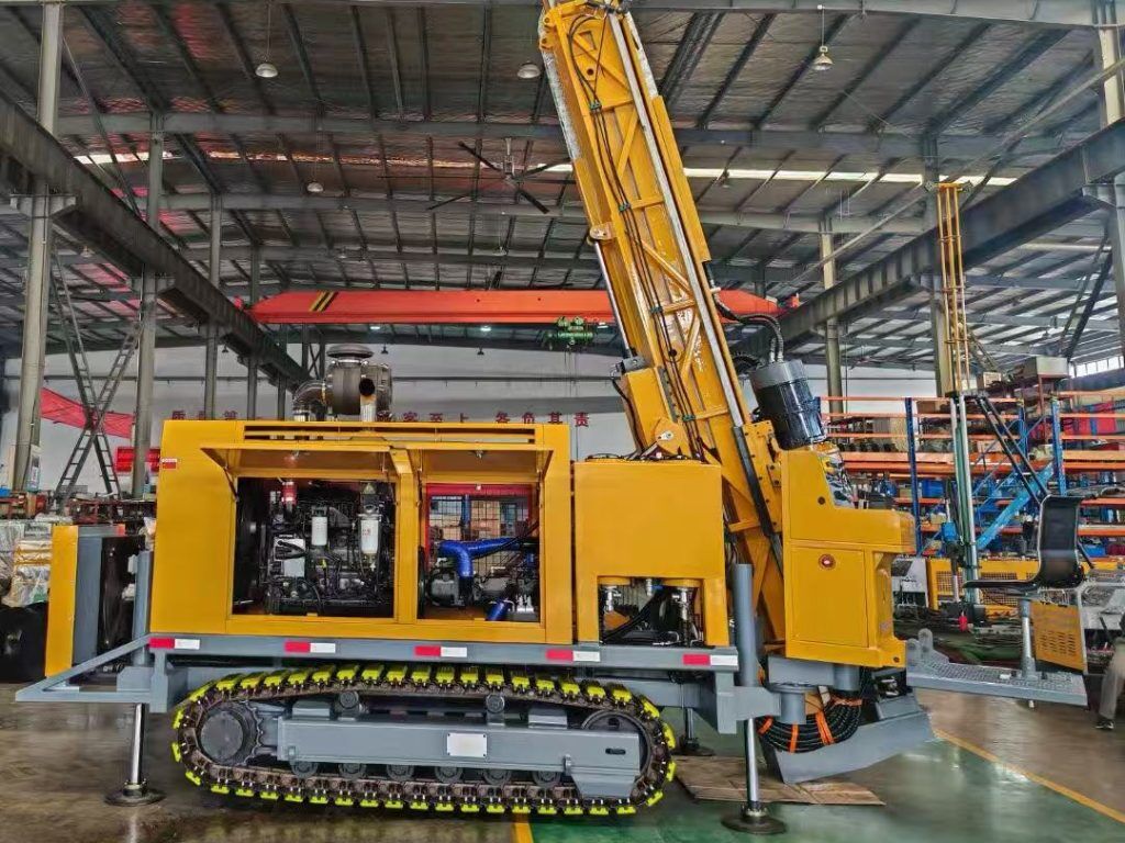 CR-18A Full Hydraulic Surface Core Drill Rig with 6400 N·m Max Torque, 3700 mm Feeding Stroke, and 178 kW Diesel Engine