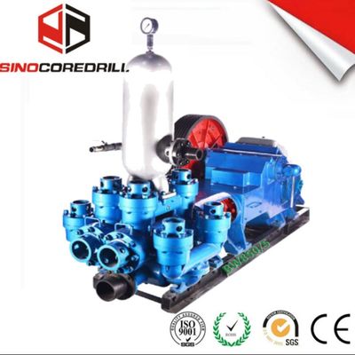 Bomba de lama horizontal de duplo cilindro BW850/5 para poço de água com velocidade de bomba 66 vezes/min