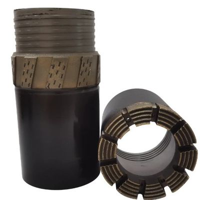 BQ NQ HQ Bits de perfuração de núcleo de diamante impregnados para perfuração de mineração com longa vida útil