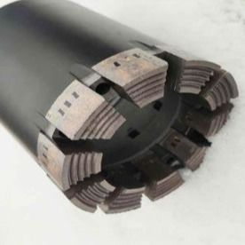 BWL NWL HWL PWL Diamond Core Bit com vias navegáveis padrão para perfuração eficiente