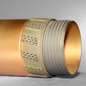BQ NQ HQ PQ Diamond Reaming Shell For Core Drill Bit Dimensões