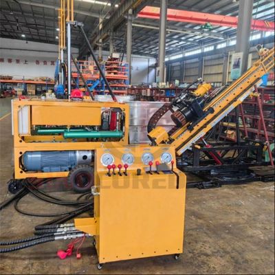 Profundidade de perfuração de 1000 m Série 122u Máquina de perfuração hidráulica completa de núcleo subterrâneo com certificação CE