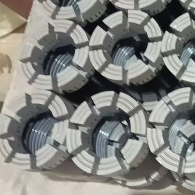 Conjunto de superfície de concha de revestimento de diamante para calibração precisa de poços de perfuração