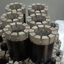 Conjunto de superfície de concha de revestimento de diamante para calibração precisa de poços de perfuração