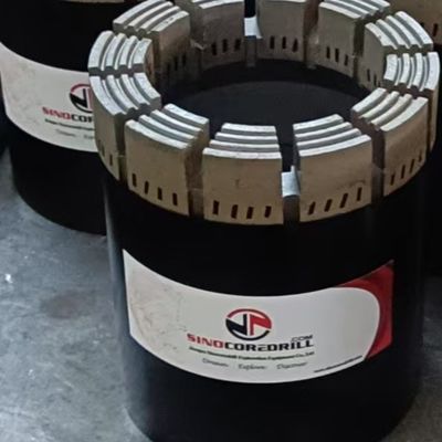 Turbo Waterway Design Diamond Bit para otimizar a descarga em formações quebradas