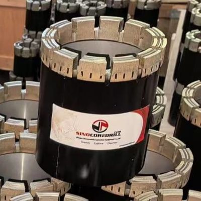 PQ Matrix Layer Diamond Core Bit otimizado para formações de rocha dura abrasiva