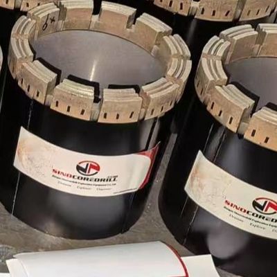 PQ Matrix Layer Diamond Core Bit otimizado para formações de rocha dura abrasiva