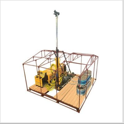 Bom preço. HP-8 Portátil Full Hydraulic Drilling Rig com peso leve e fácil de montar on-line