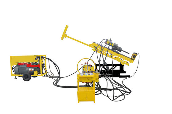 Bom preço. 95-3 equipamento de perfuração subterrâneo hidráulico do túnel do poder do motor 75KW do QG 500m on-line