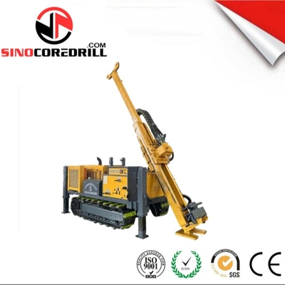 Sonda de perfuração de superfície montada sobre esteiras SC10 com profundidade de 1200m e sistema Top Drive