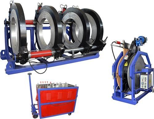 Bom preço. máquinas de soldadura plásticas do encanamento do PE do equipamento de soldadura da tubulação do tubo 380V grande hidráulico on-line