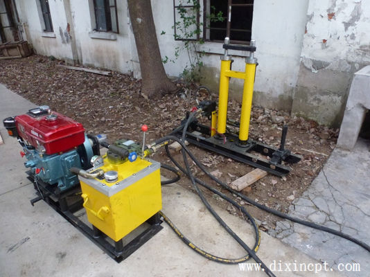 Bom preço. Os instrumentos rápidos hidráulicos do teste de penetração do cone do acoplamento tornam mais pesado 180kg ISO9001 on-line