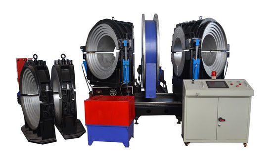 Bom preço. Multi série da máquina 630mm da solda por fusão da extremidade do encaixe do HDPE da tubulação do ângulo on-line