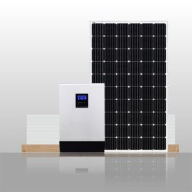 Bom preço. Fora do sistema solar do agregado familiar fotovoltaico da grade com bateria acidificada ao chumbo on-line