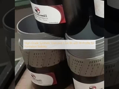 Bit de núcleo de diamante sintético de alta qualidade com perfil W para estabilidade da formação