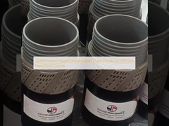 14 mm de altura de coroa de diamante impregnado para efetiva coragem de rocha dura
