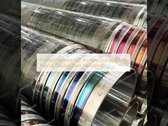 Rodas de perfuração de linha NQ soldadas por atrito com roscas de arranque duplo precisas